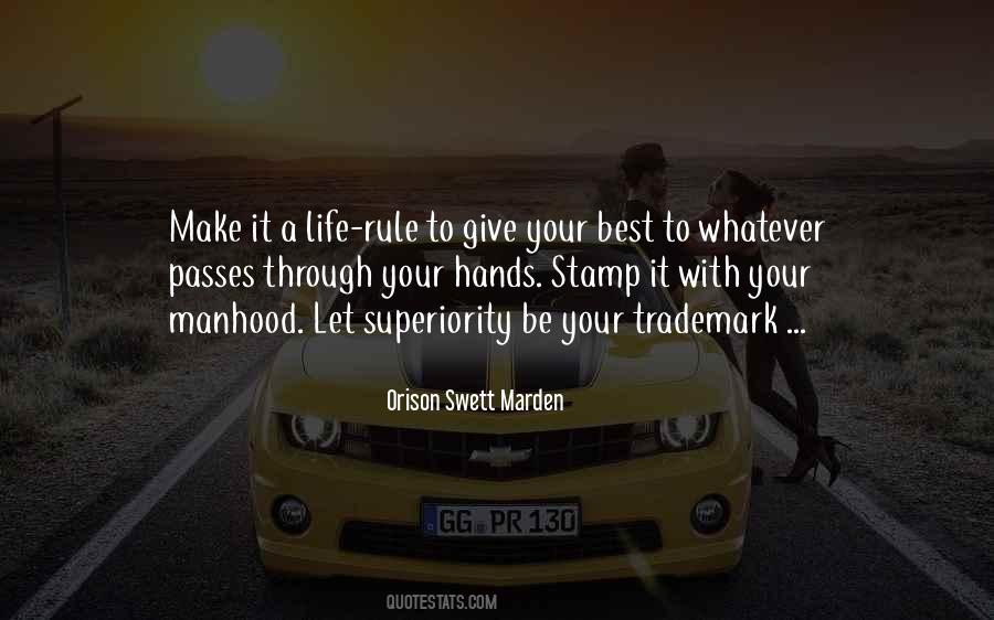 Quotes About Manhood #410917
