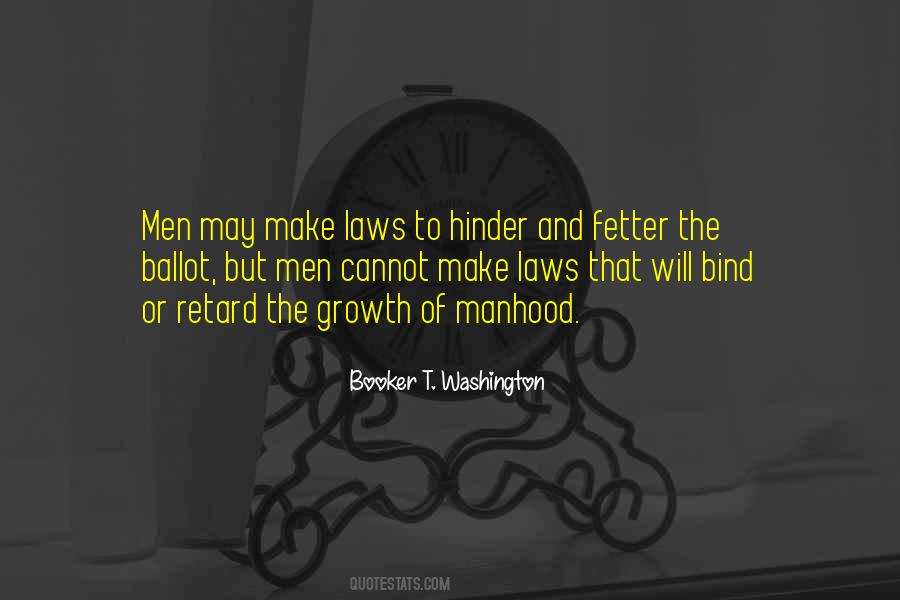 Quotes About Manhood #45562