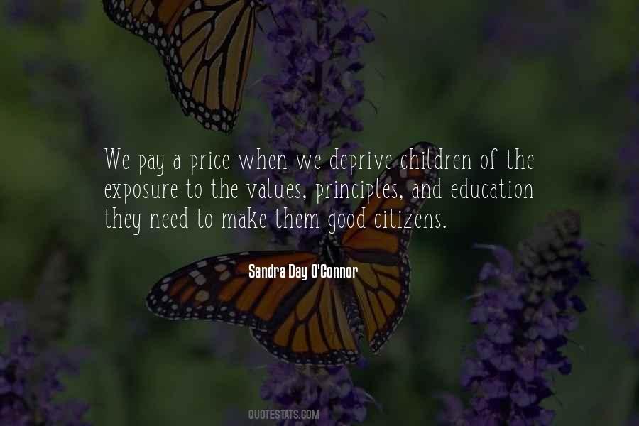 Quotes About Values Education #1533701