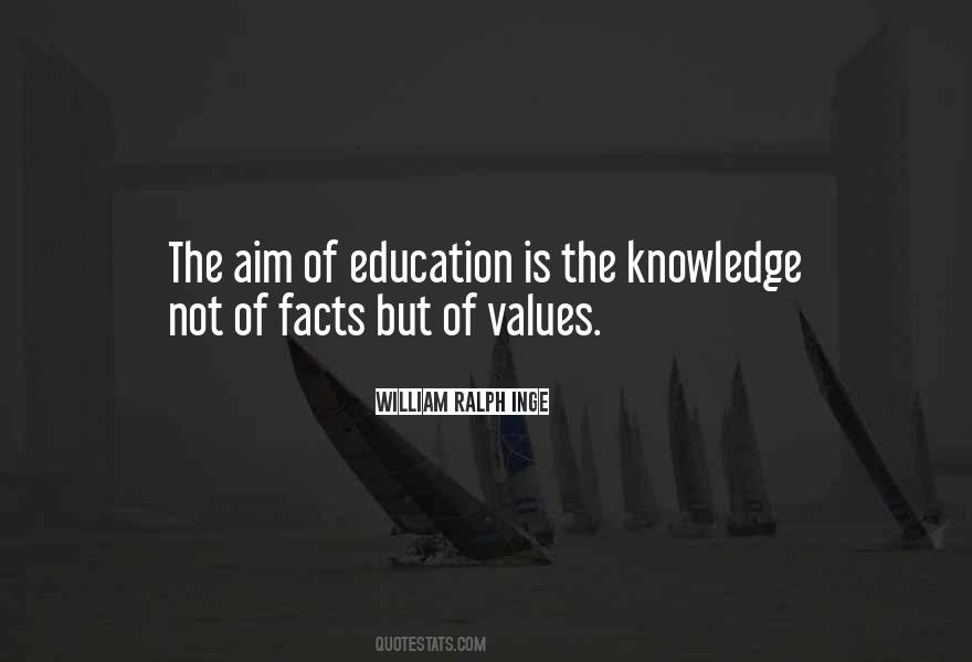 Quotes About Values Education #1538633