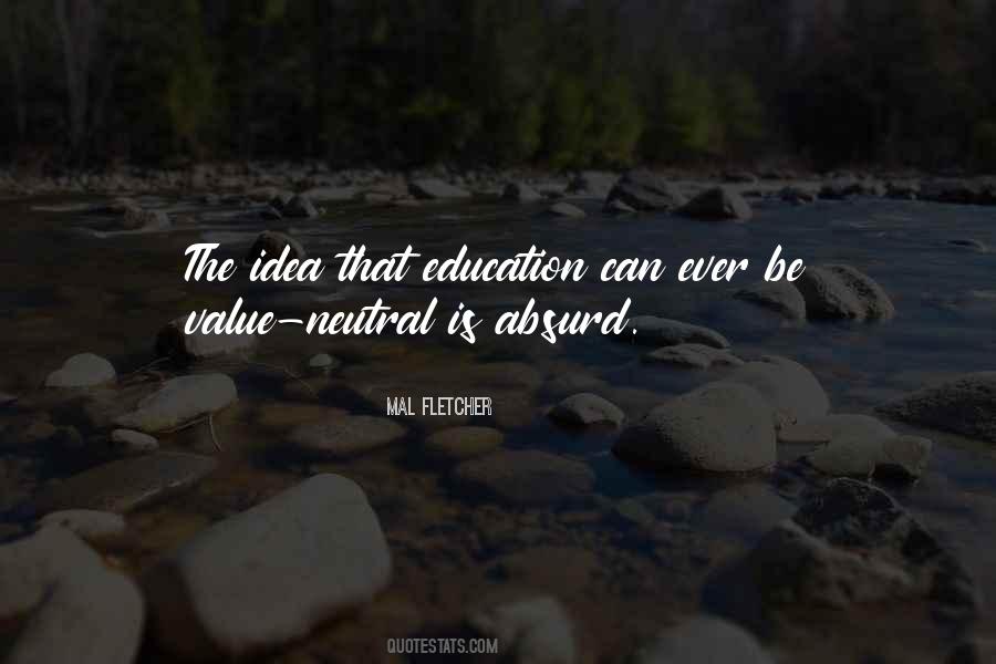 Quotes About Values Education #427167