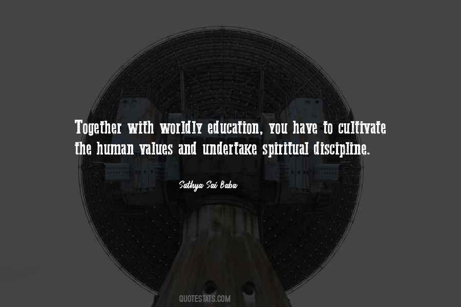 Quotes About Values Education #444779