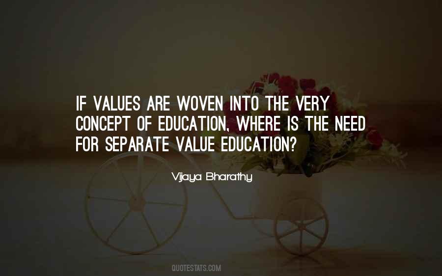 Quotes About Values Education #686205