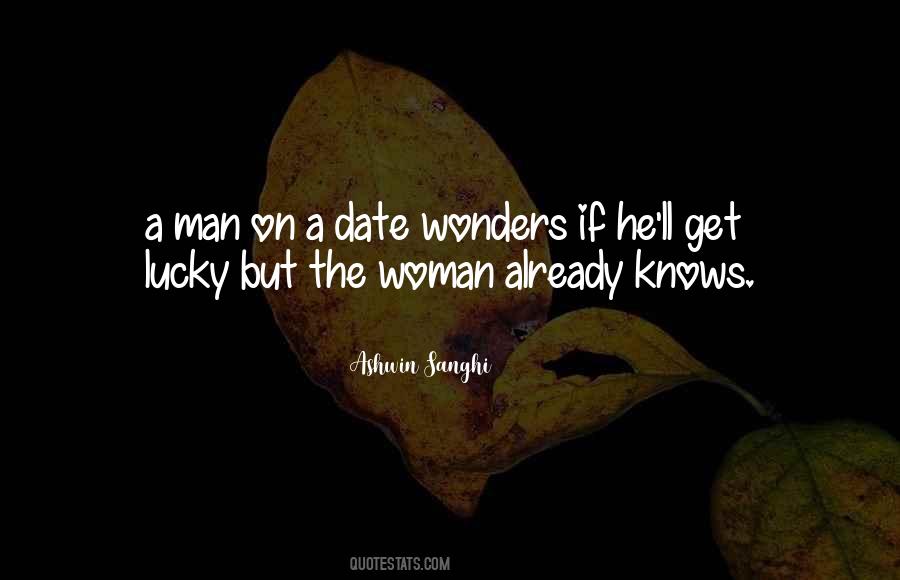 Quotes About Lucky Woman #1683166