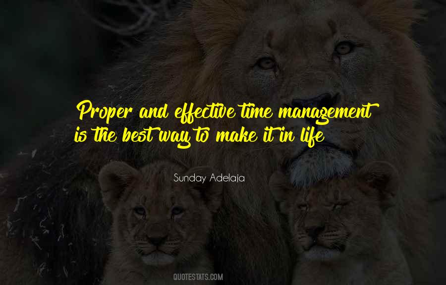 Quotes About Time Management #1795102