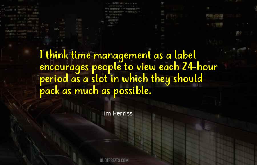 Quotes About Time Management #698656