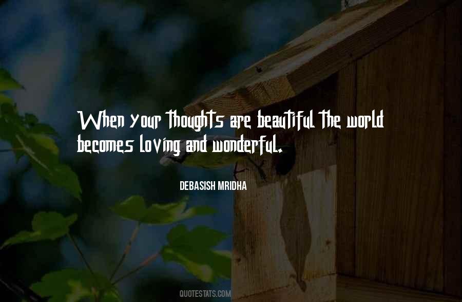 Happiness Wonderful World Quotes #1376059