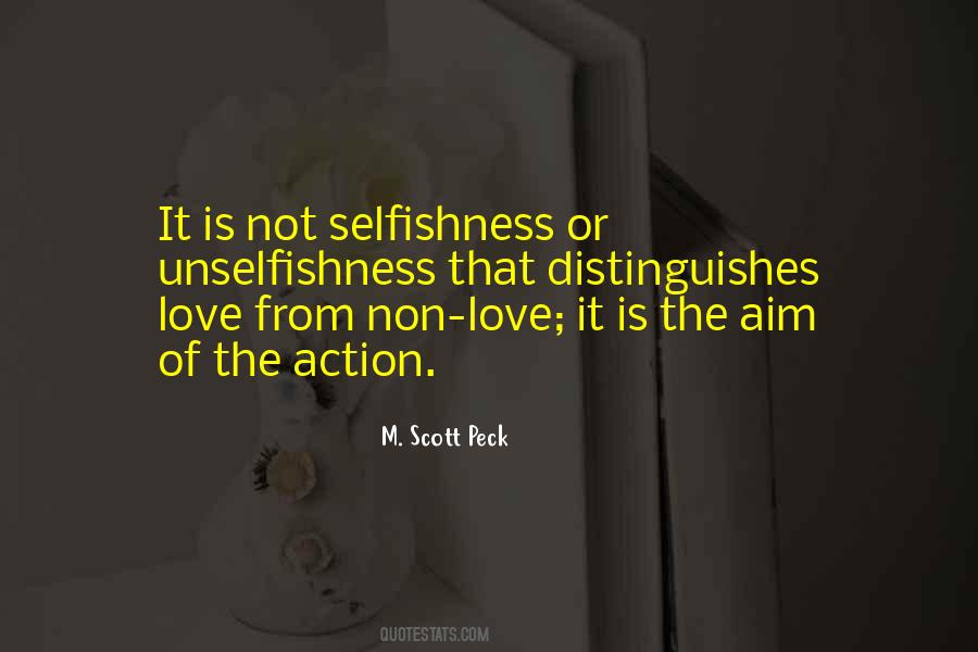 Quotes About Love Is Not Selfish #122560