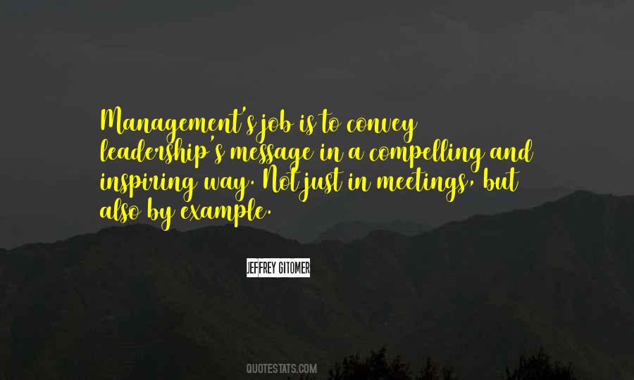 Quotes About Leadership And Management #611985