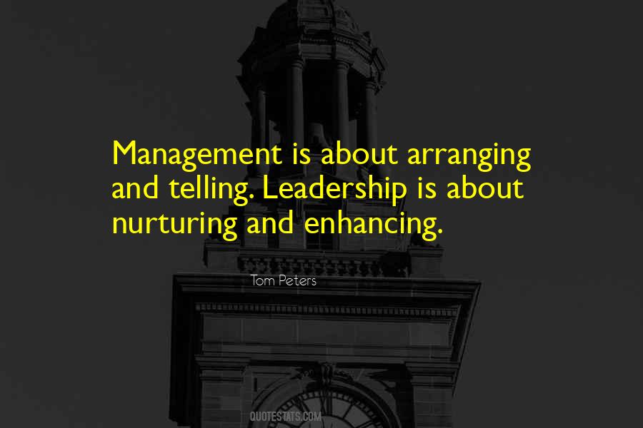 Quotes About Leadership And Management #834845