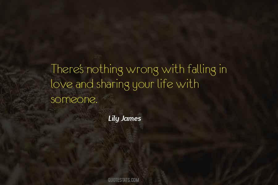 Quotes About Sharing Life With Someone You Love #277825