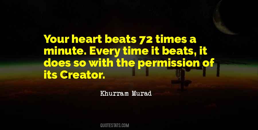 Quotes About Heart Beats #795721