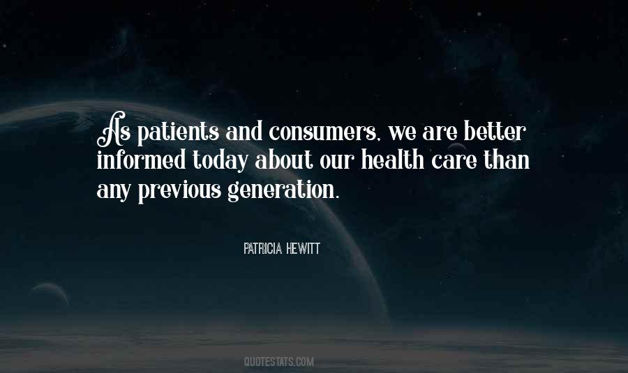 Quotes About Today's Generation #426850