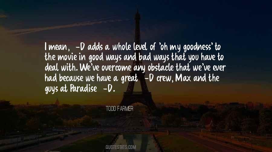 You Can Overcome Any Obstacle Quotes #218397