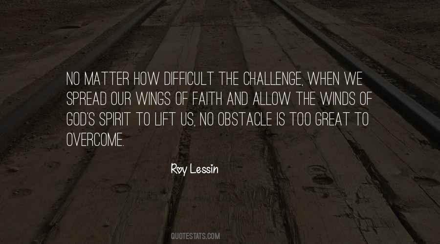 You Can Overcome Any Obstacle Quotes #778063