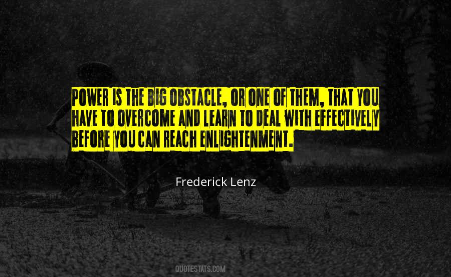 You Can Overcome Any Obstacle Quotes #826684