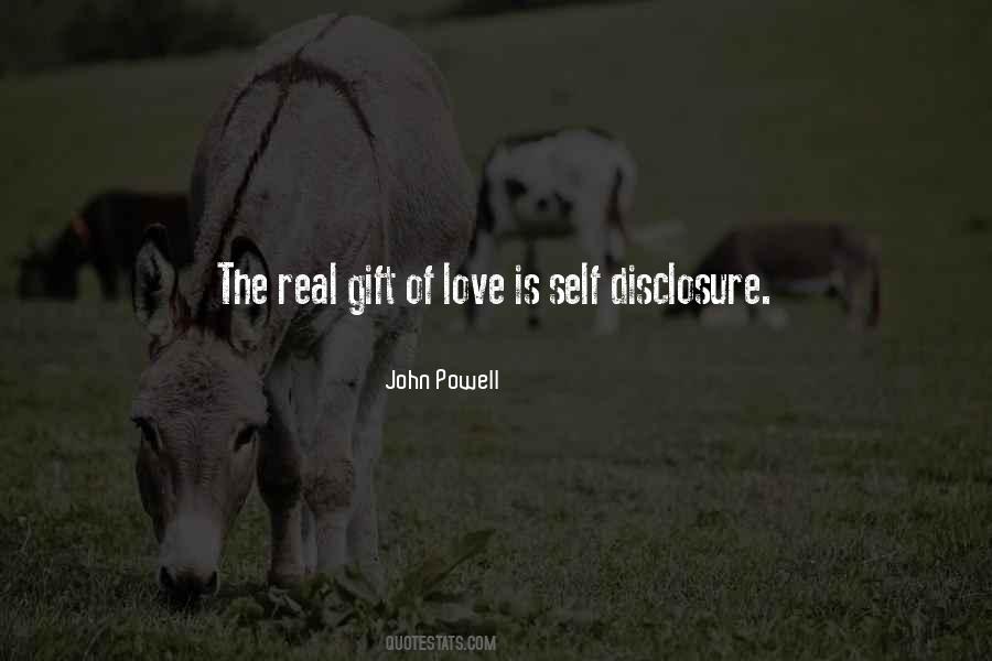 Quotes About Self Disclosure #668981