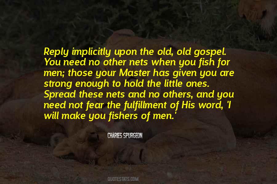 Fishers Of Men Quotes #1773053