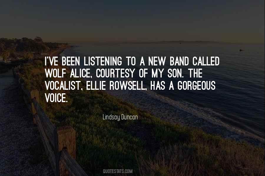Voice Band Quotes #186787