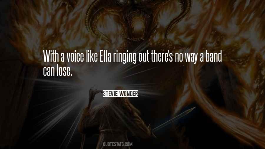 Voice Band Quotes #252565