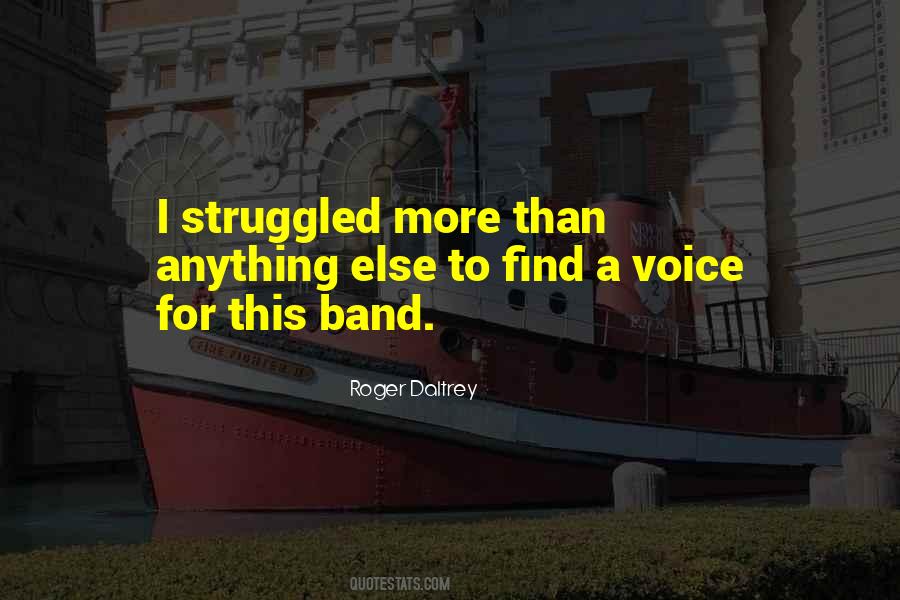 Voice Band Quotes #643310