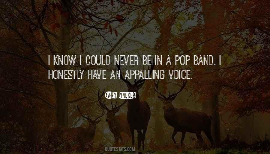 Voice Band Quotes #78725