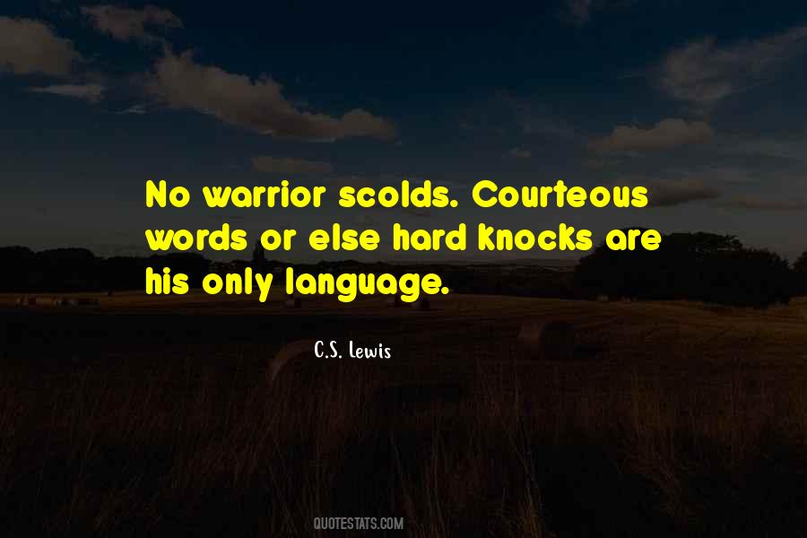Quotes About Hard Knocks #257336