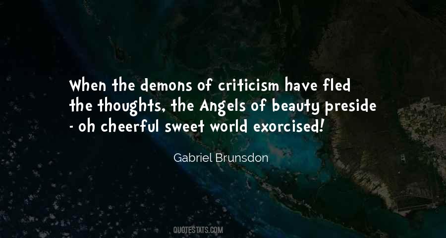 Quotes About Exorcism #783515
