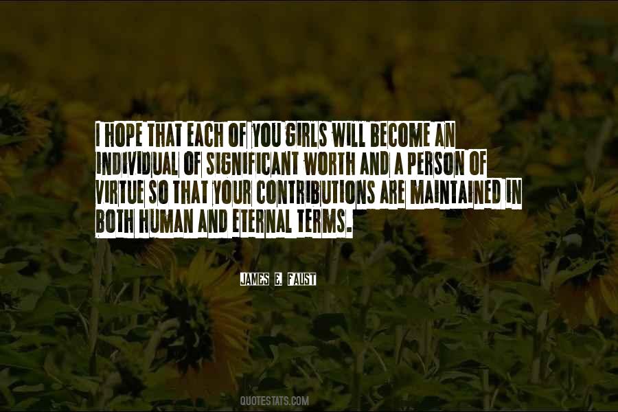 Virtue Of Hope Quotes #1291123