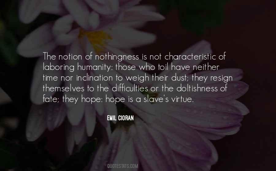 Virtue Of Hope Quotes #1322369