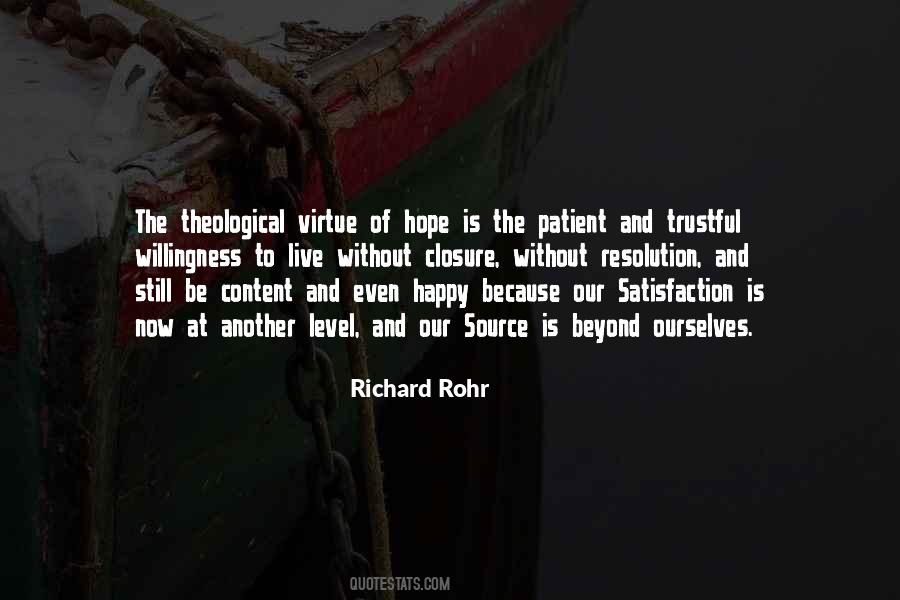 Virtue Of Hope Quotes #1783675