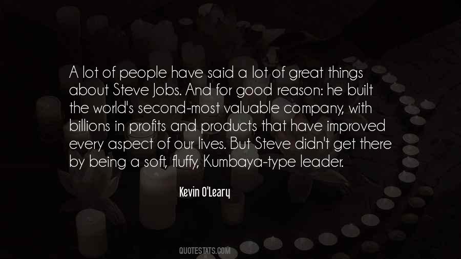 Quotes About Being A Good Leader #507231