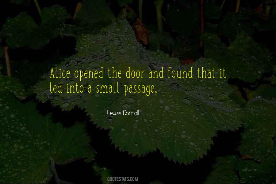 Quotes About Door #1869867