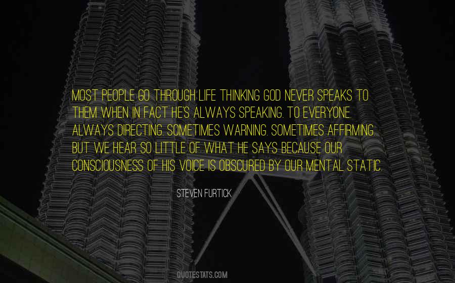Directing Your Life Quotes #1781445