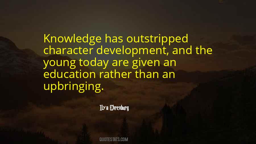 Quotes About Knowledge And Character #112339