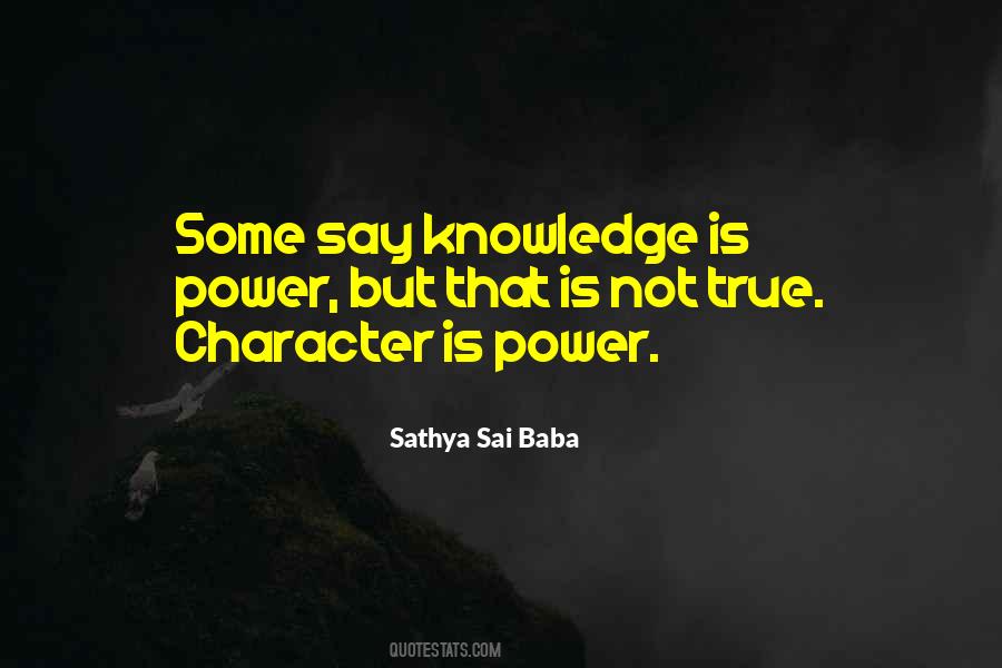 Quotes About Knowledge And Character #1371651