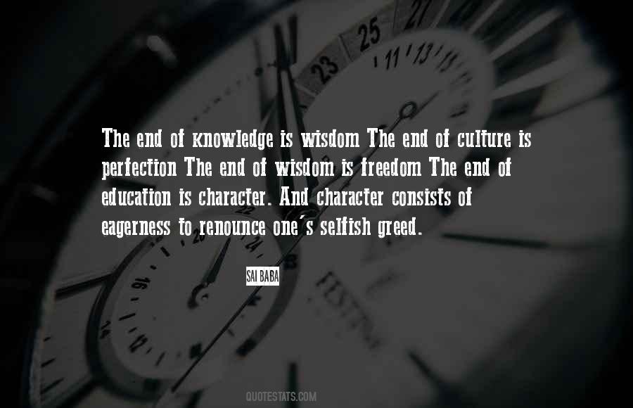Quotes About Knowledge And Character #260040