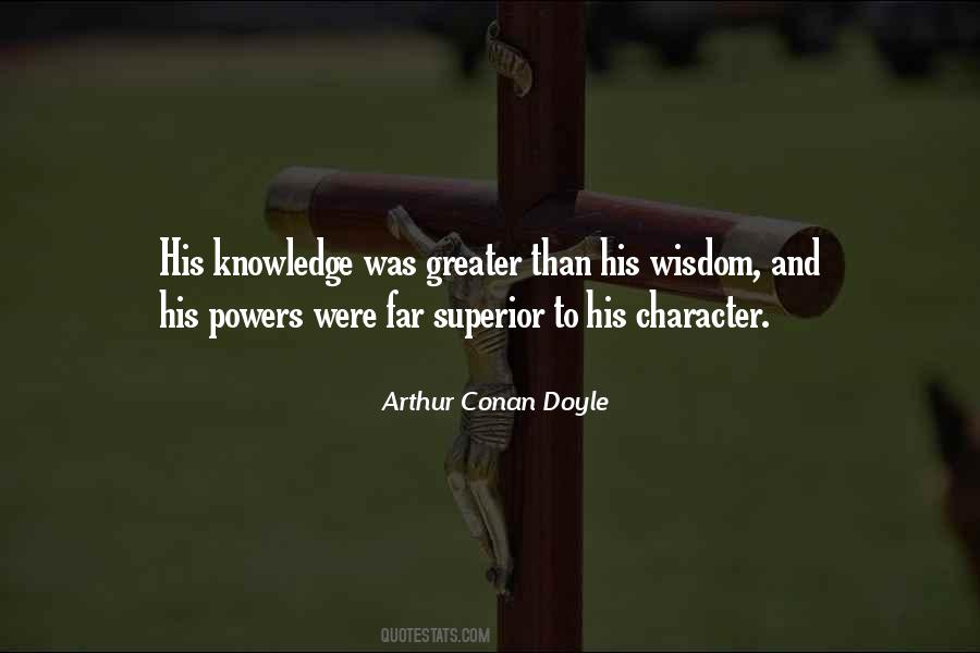 Quotes About Knowledge And Character #620344