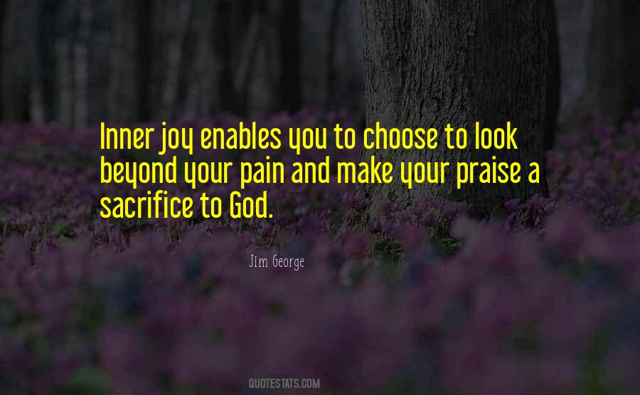 Sacrifice To God Quotes #752458