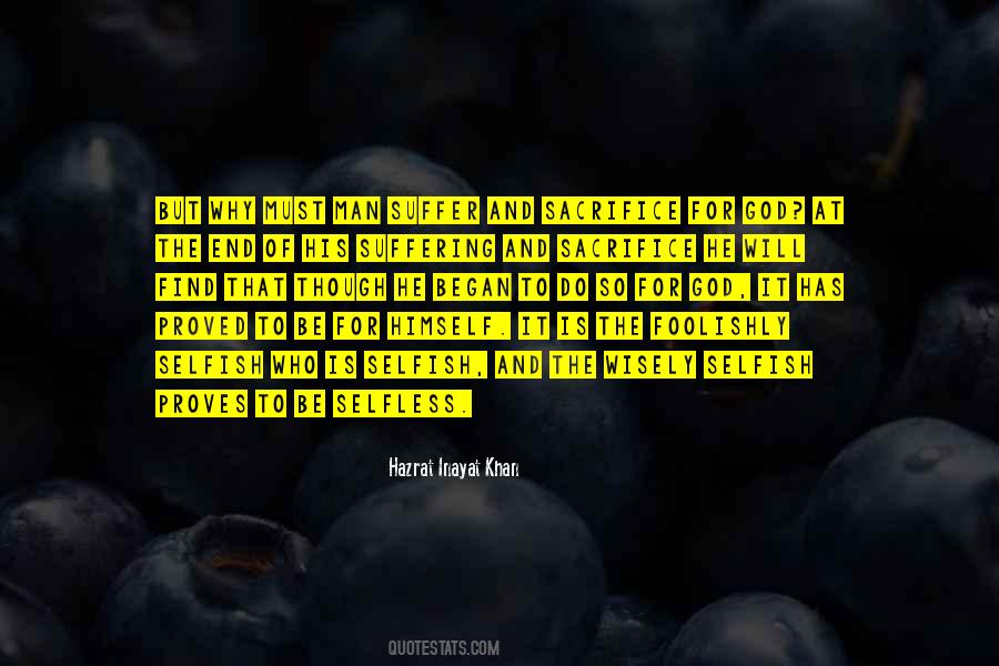 Sacrifice To God Quotes #955164