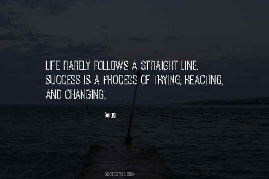 Quotes About Straight Life #196458