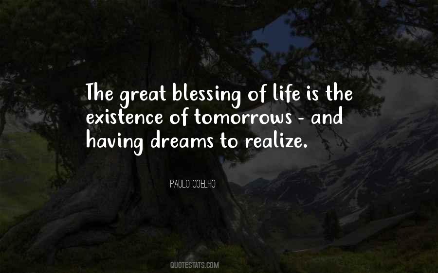 Blessing Of Life Quotes #1028736