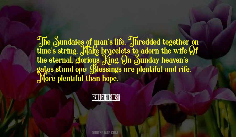 Blessing Of Life Quotes #266837