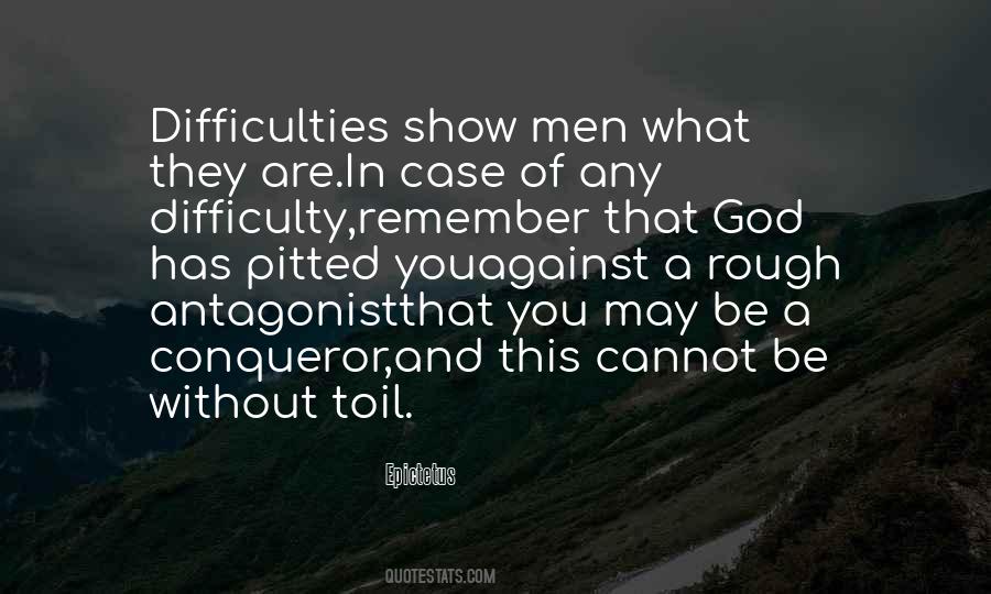 Quotes About Difficulty #1748443