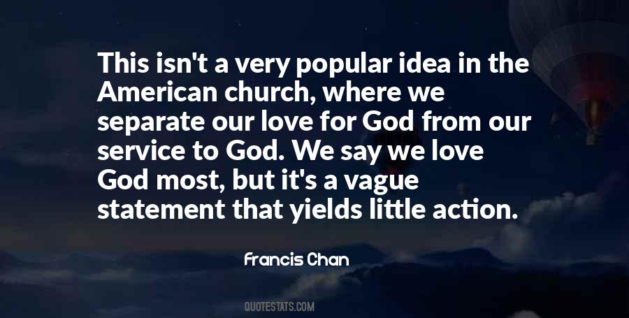 Quotes About Our Love For God #1307577