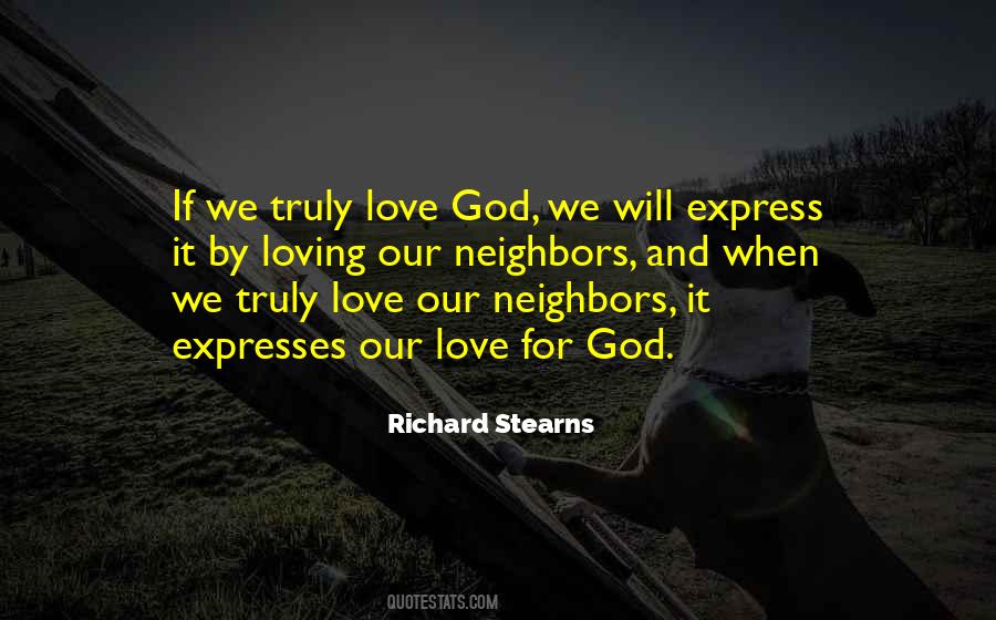 Quotes About Our Love For God #1503952