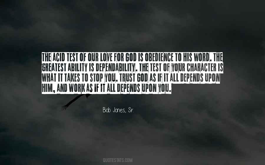 Quotes About Our Love For God #1652101