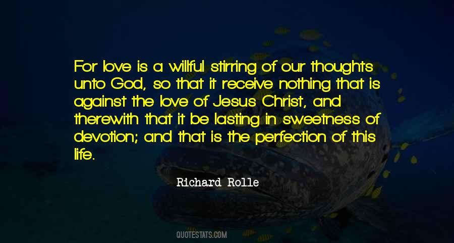 Quotes About Our Love For God #362702