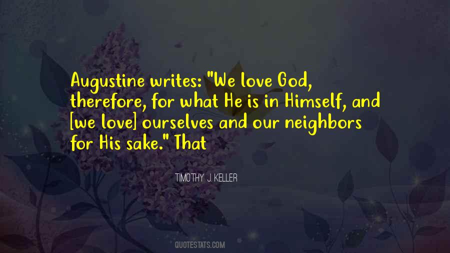 Quotes About Our Love For God #58960