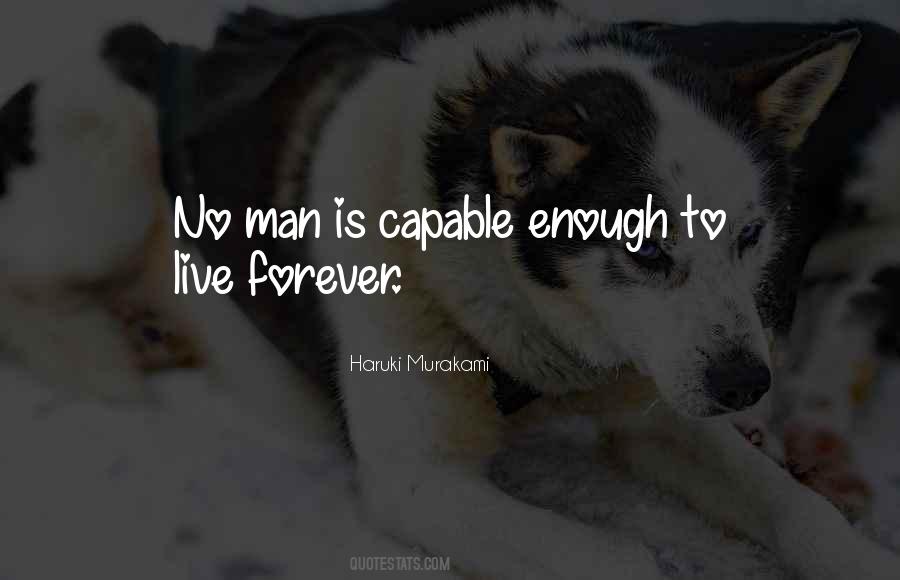 Capable Man Quotes #154225